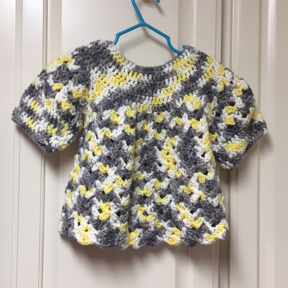 πHost PickπHandmade crochet light jacket - Picture 3 of 3